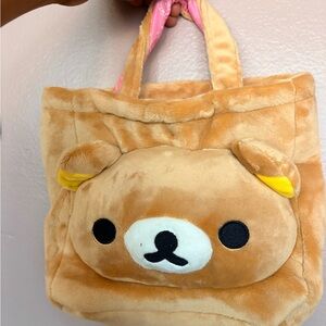Cute relakuma Plush Tote Bag